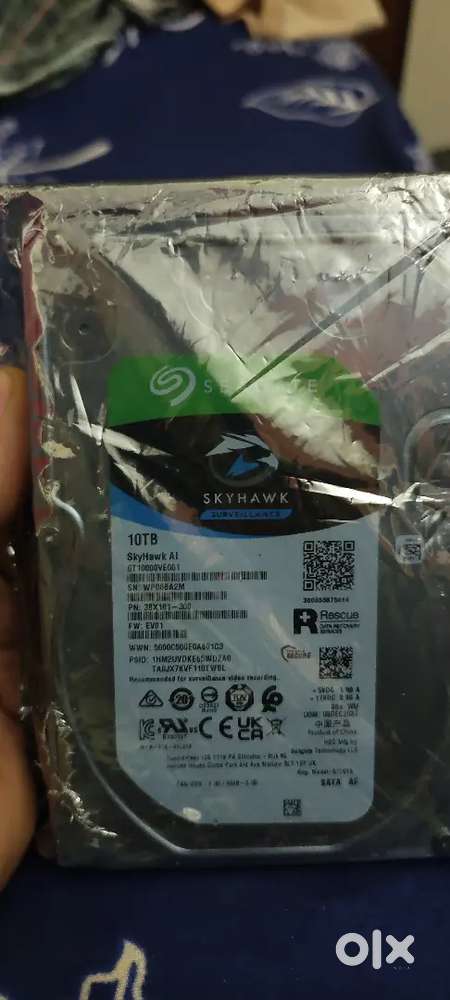 10 TB Skyhawk hard disk new one with seal