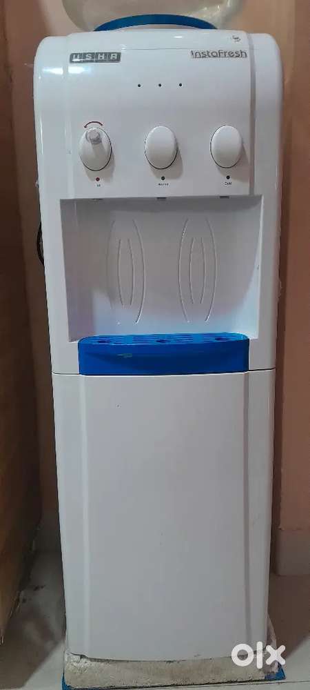 USHA Instafresh floor standing-hot, normal and cold water dispenser