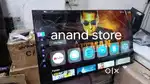 43 inch smart android frameless led tv with 600 free channel