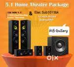 Taga harmony TAV-606V3 & Elac Subwoofer 5.1 Home Theater Hifi Gallery