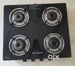 Faber 4 burner Glass top gas stove