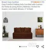 Used Sofa cum bed