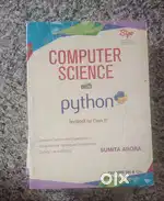 Computer Science with Python Sumita Arora 11th grade with practical