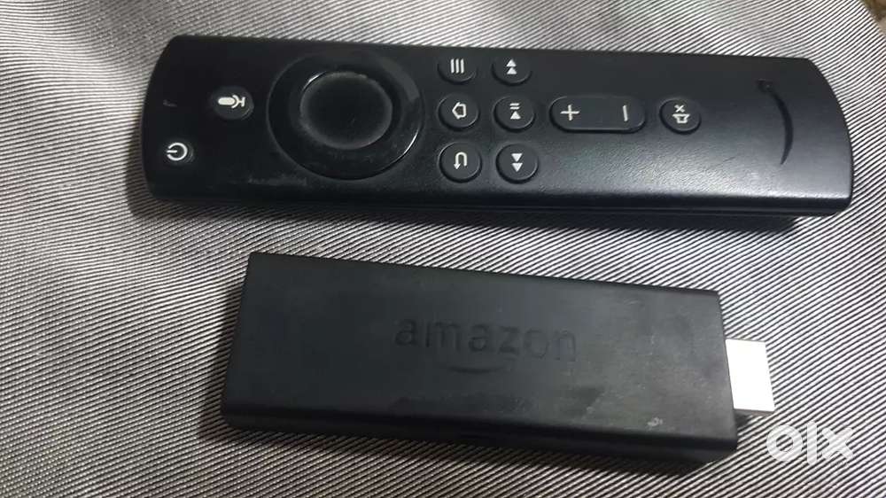 Amazon Fire Tv Stick 2nd Gen and Apple Tv 4th Gen with Remote and cabl