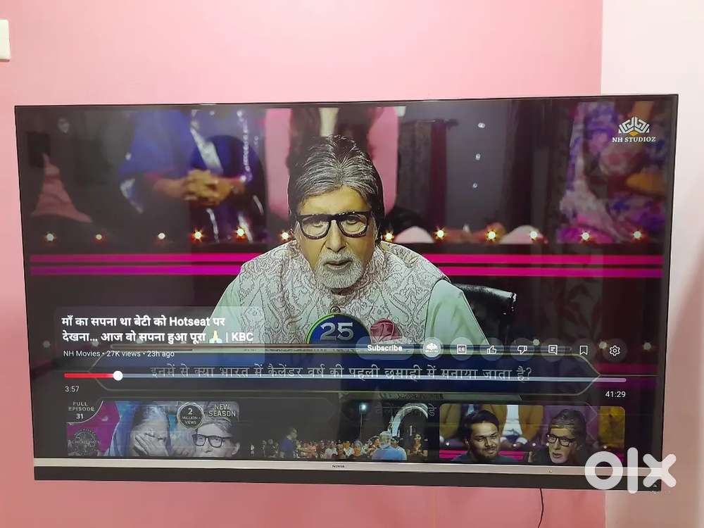 NOKIA 4k 55 Tv with jbl sound