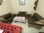 Sofa set with table