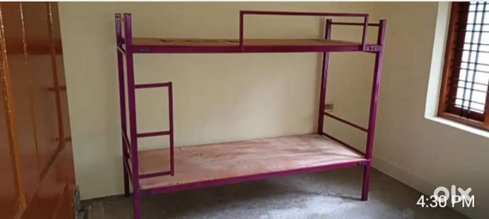 Double decker bed bunker bed