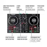 Numark Party Mix II DJ Controller with Built-In Light Show