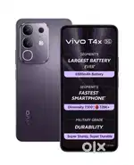 Vivo T4X 5G (6GB RAM, 128GB Storage) Pronto Purple