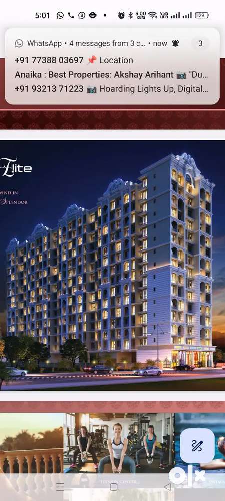 2Bhk for Sell in Premium Tower Near Metro station