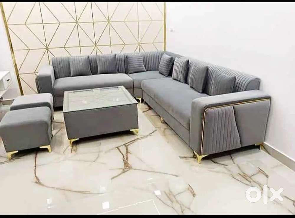 New luxury L shape sofa