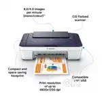 Canon Pixma MG2577s All-in-One Inkjet Colour Printer (Blue/White)