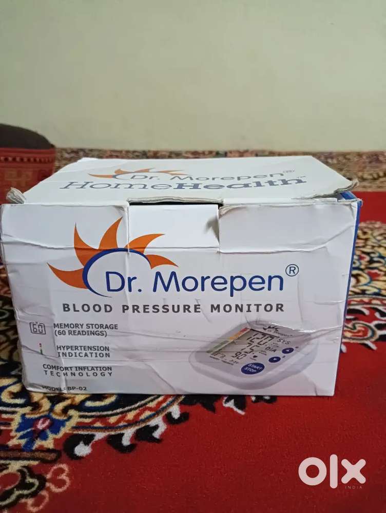 Dr. Morepen bp moniter only 15 days use 60 reading tak memory read kar