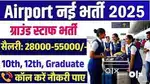 Requirements for ground staff in Ayodhya airport