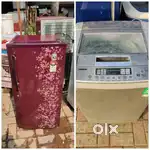800/- monthly rent single door fridge washing machine