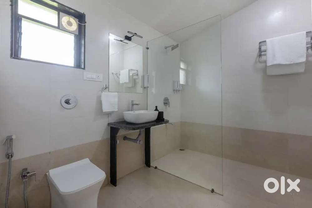 2bhk new unused flat on rent at Navshya Ganpati