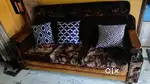 3+2 Brown Sofa Set for only 15000