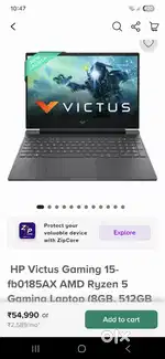 HP VICTUS Ryzen 5 7535 HS Gaming Laptop