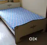Bed with mattress PU Foam