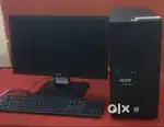 ACER Tower Type CORE I3 8TH GEN 8 GB RAM 256 GB SSD ACER 19 LED