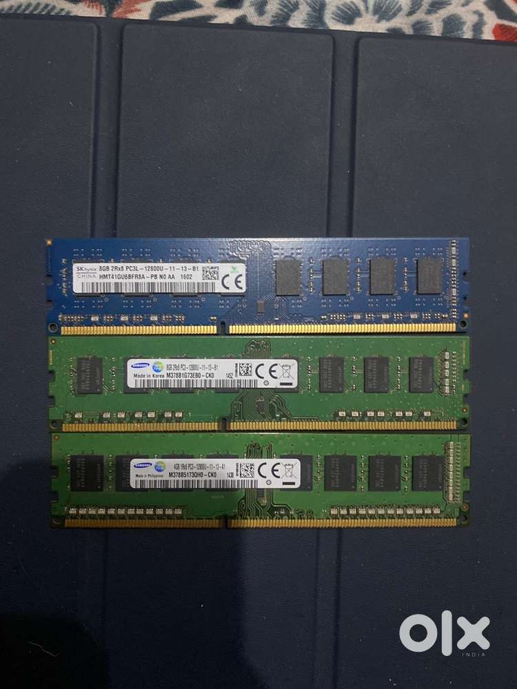 8*3 GB Ram PC3 ,samsung and sk hunix