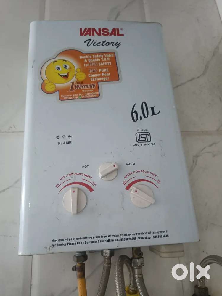 Gas geyser