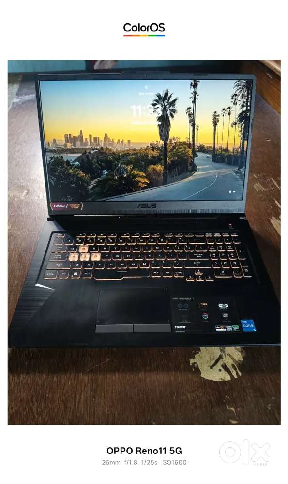 Asus tuf f17 gaming laptop 512gb 144hz