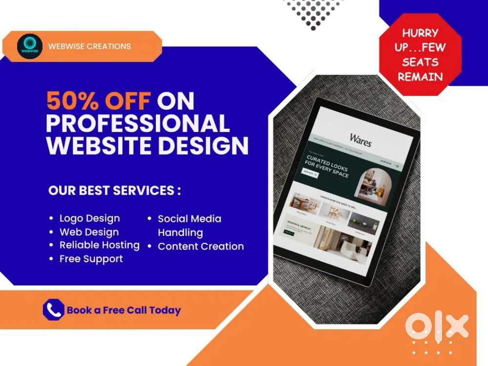 Take Your Business Online – 50% OFF  Website Design Services