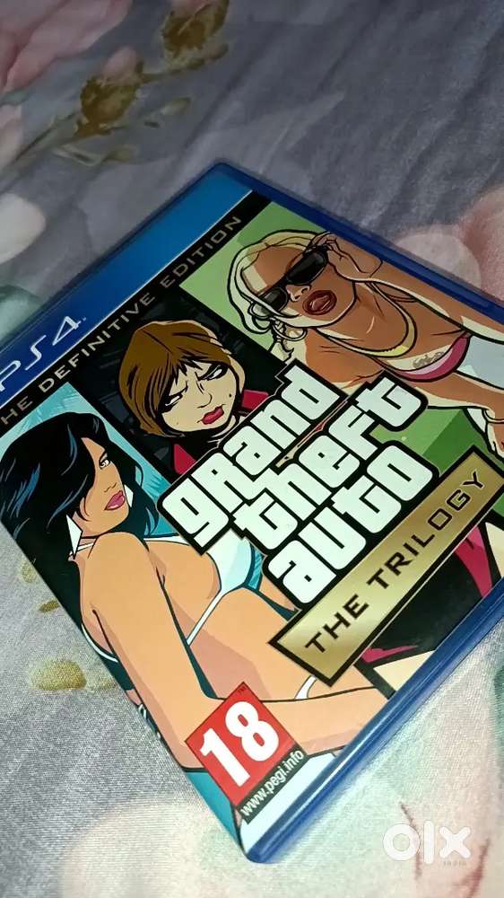 Gta trilogy the definitive edition Ps4 disc ps5