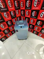Washing machine Samsung ag+7 kg blue & silver in excellent condition