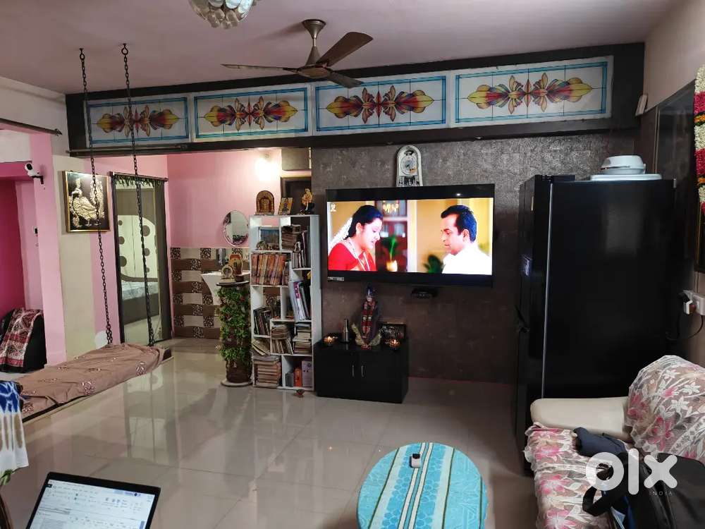 2 BHK with semi furnished