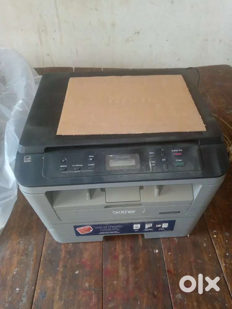 Brother Printer L2520D Laser Printer, Without Cartridge