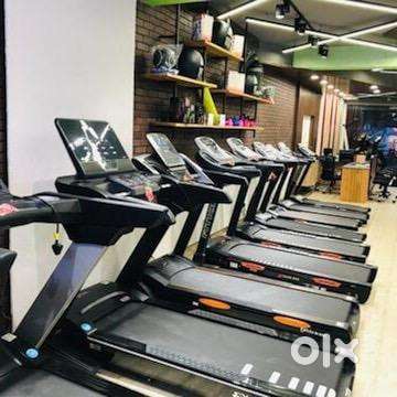 All gym equipment exercise cycle and treadmill available