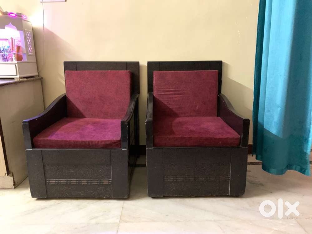 Two sets of sitting sofa set