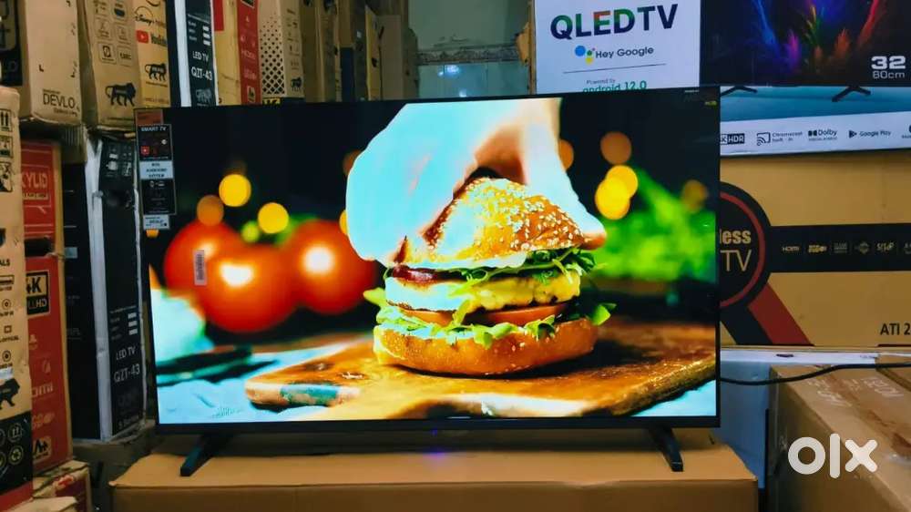 40 INCH SMART ANDROID 4K LED TV ( BT VOICE COMMAND )