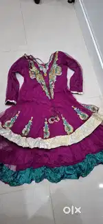 Heavy party wear long frock/sharara/anakali/fish cut. Wedding/valima