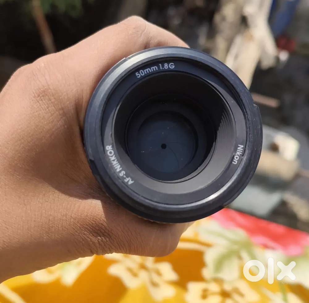 Nikon FTZ mount + Nikon 50mm 1.8 lens