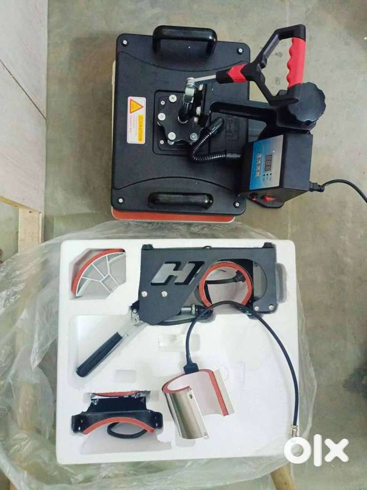 Heat Press 5 in 1 Digital Multi Functional  3 Months use hua hia bas