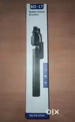 Mobile camera bracket  selfie stick with tripod