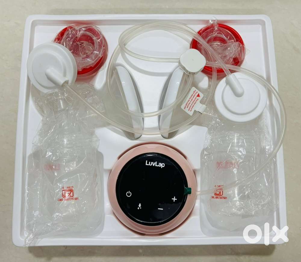 LuvLap Adore Double Electric Breast Pump – Like New + 15mm Flange