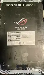 ASUS ROG SWIFT 360Hz 24.5 Fast IPS 1ms Gaming Monitor