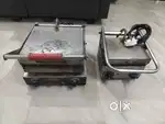 Sandwich Grill maker Toaster for 4 Jumbo Breads Commercial Griller