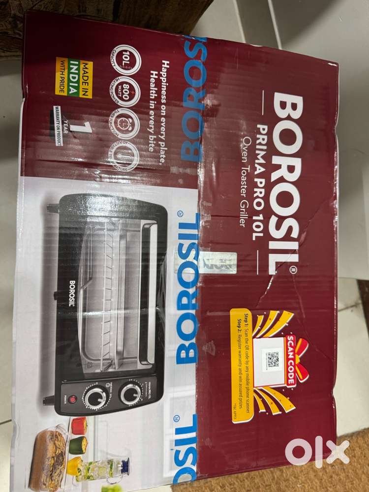 BRAND NEW SEALED OVEN + TOASTER BOROSIL COMPANY