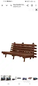 3+2 futon sofa set cum bed.