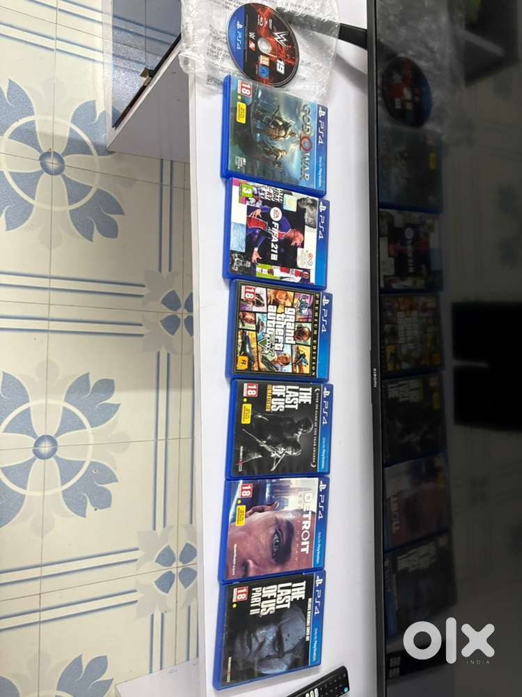 Ps4 games cd original (7CDs)