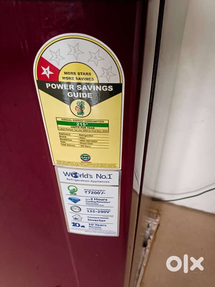 Haier Refrigerator 165 ltr