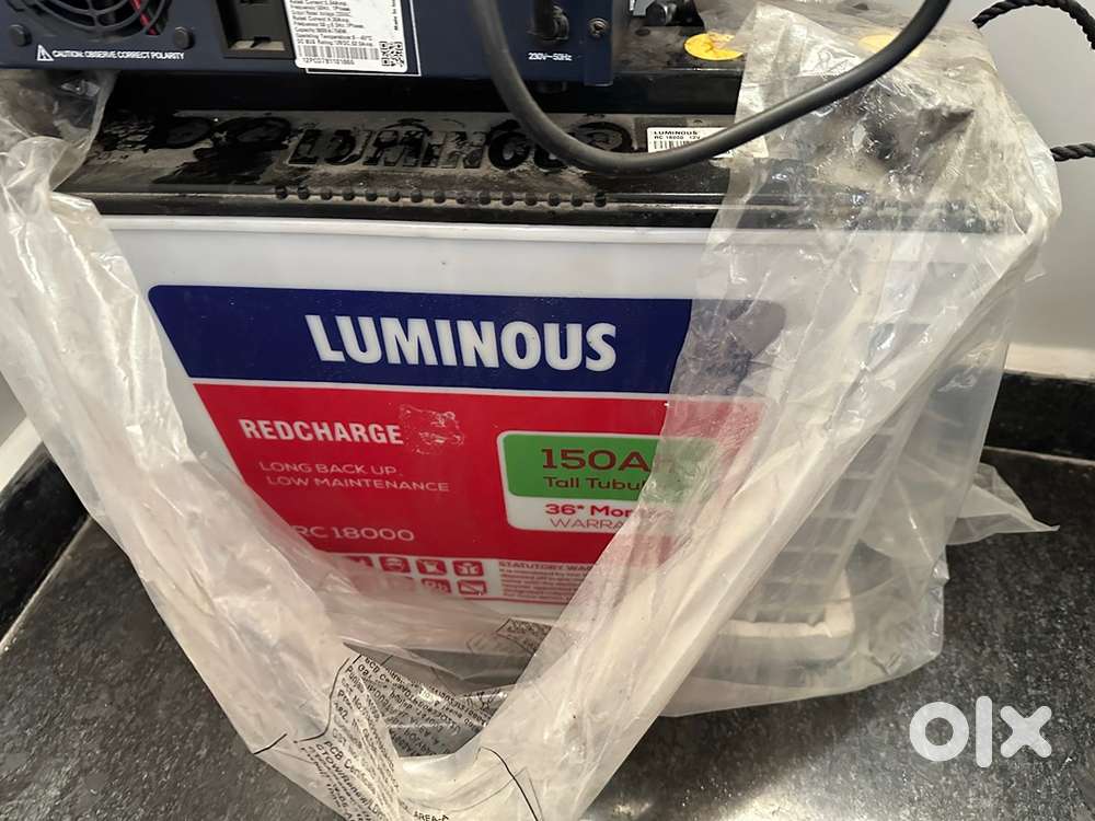 New Battery with inverter available for sale