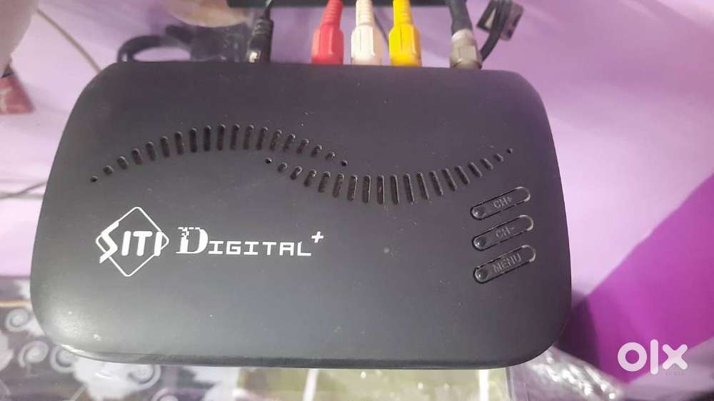 SITI Cable settop box ,adapter,remote and connector cable