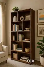 Brand new wooden book shelf