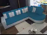 Super Sale new Sofa Set 8499 L Shaf 14000 Emi Available
